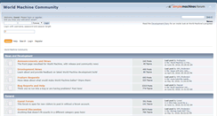 Desktop Screenshot of forum.world-machine.com