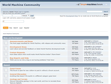 Tablet Screenshot of forum.world-machine.com